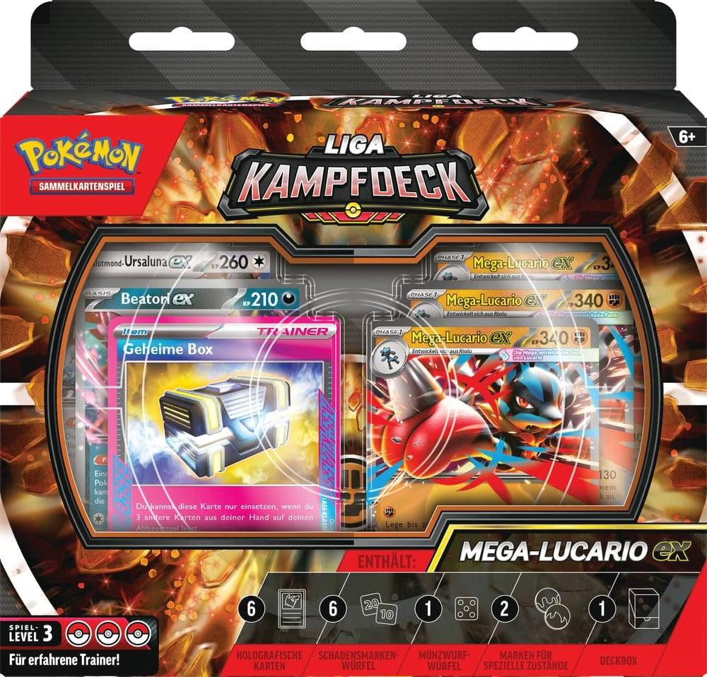 Mega Lucario ex – Liga Kampfdeck