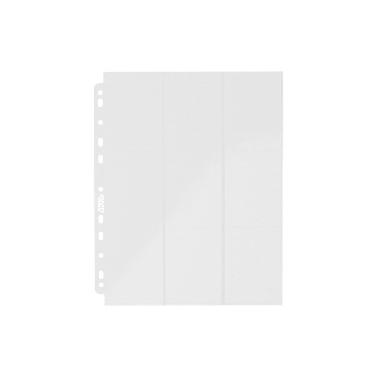 Ultimate Guard: 18-Pocket Pages Side-Loading - Weiss - 10 Seiten
