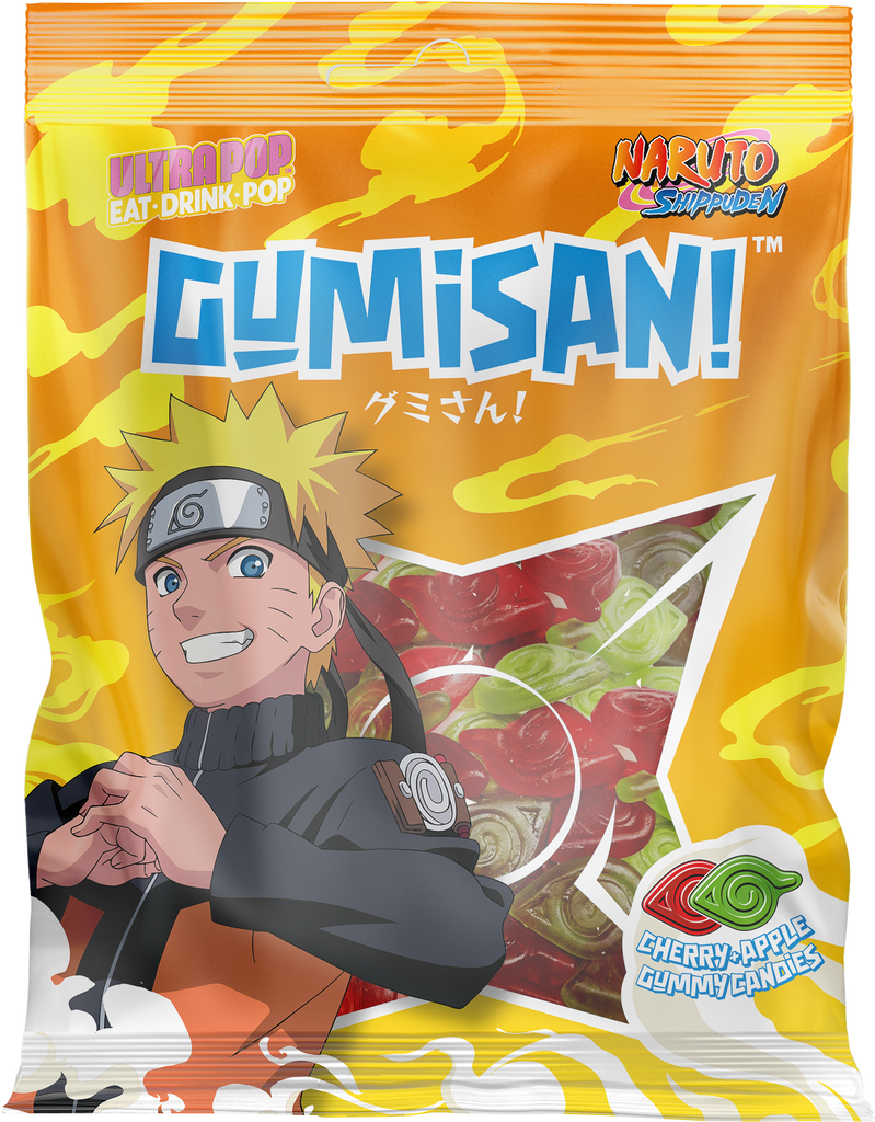 Naruto: Fruchtgummis - Kirsche & Apfel - 180g