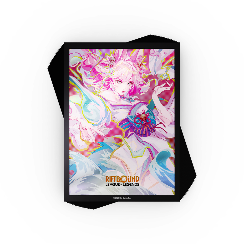 Card Sleeves – Spiritforged Spirit Blossom Ahri – 100 Stück