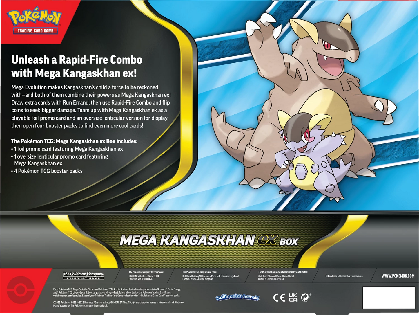 Pokémon: Mega Kangaskhan ex – Collection Box – EN