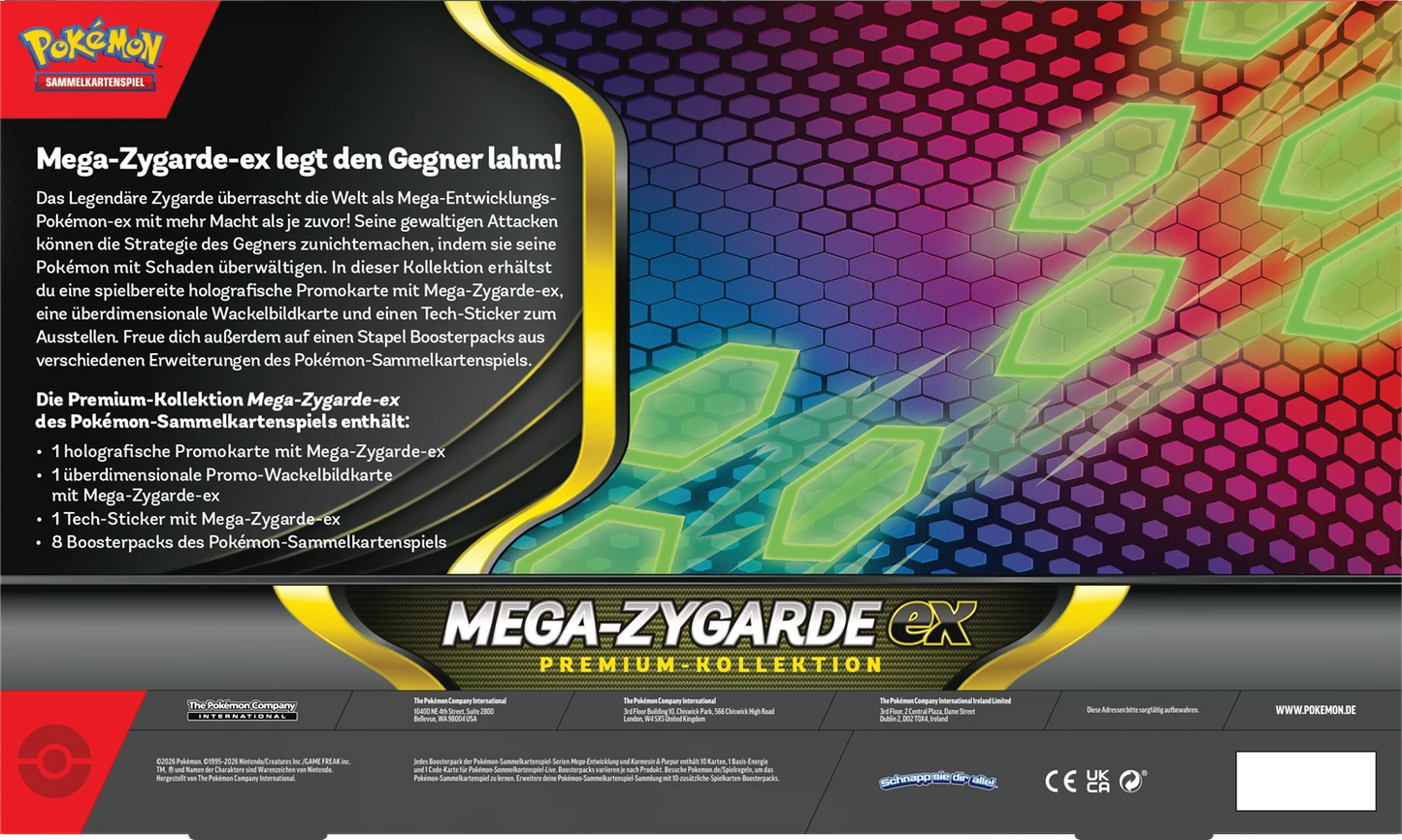 Pokémon: Mega Zygarde ex – Premium Kollektion – DE