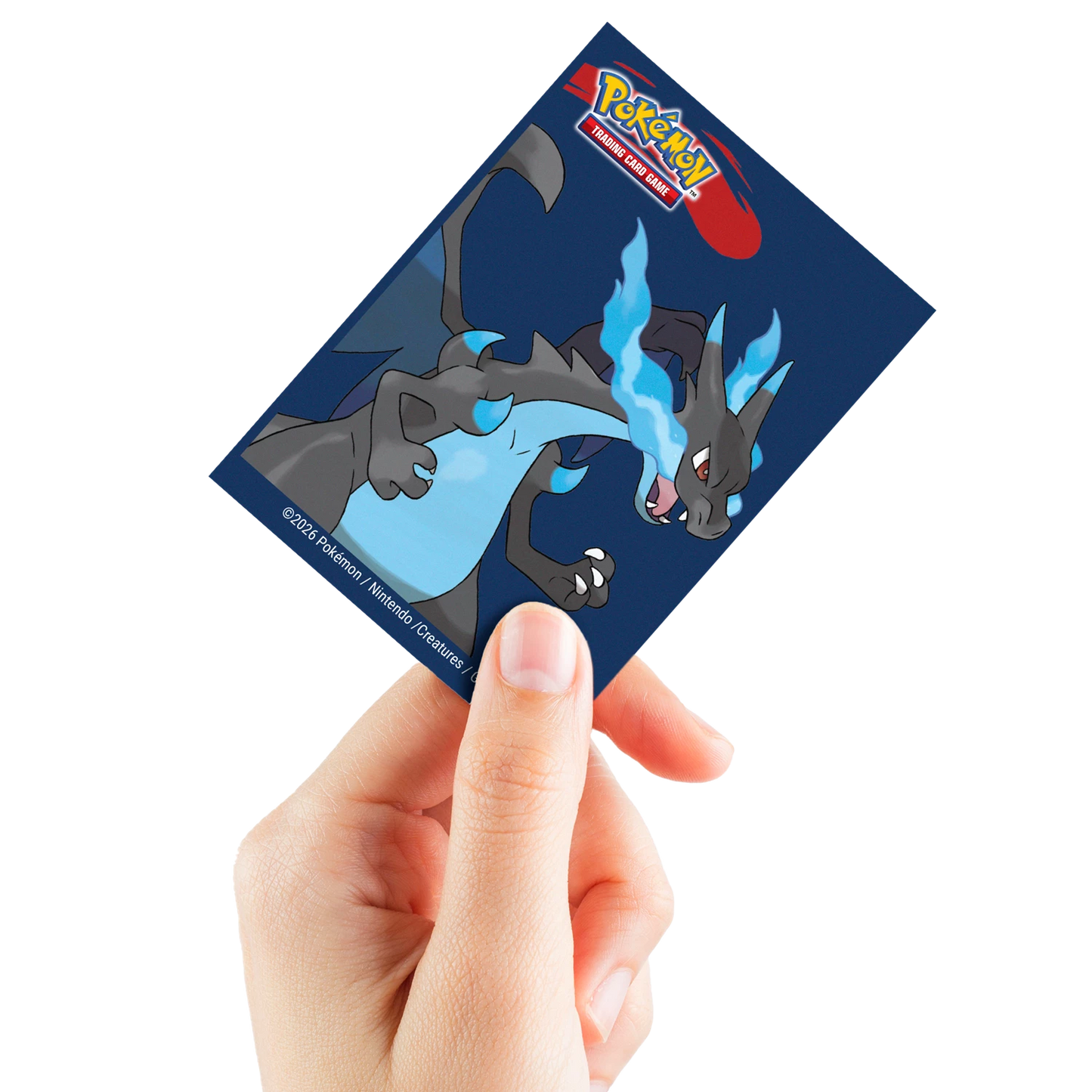 Pokémon: Deck Protector Sleeves – Mega Charizard X – (65)