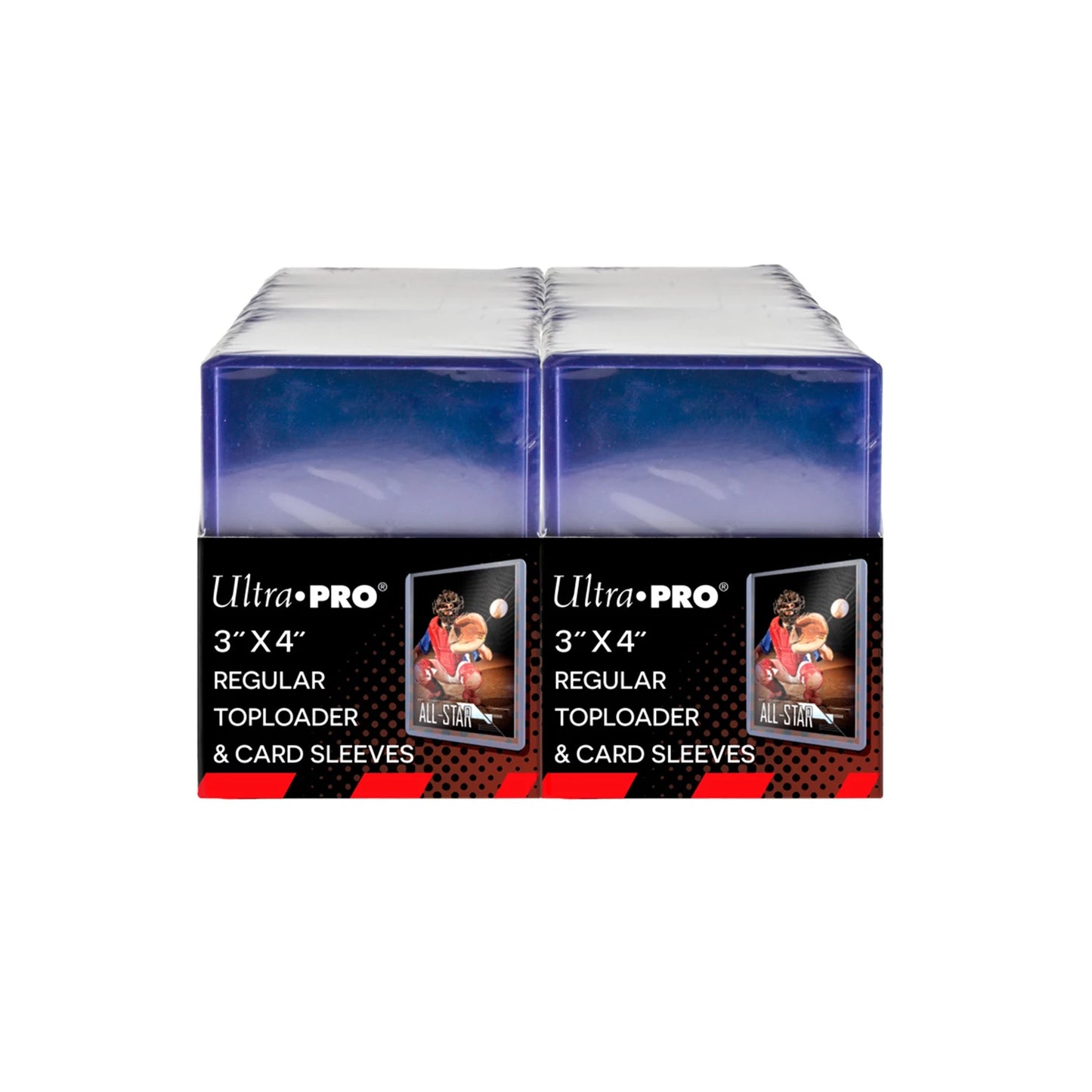 Ultra Pro: Toploader Regular 35pt & Soft Penny Sleeves – Bundle (200)