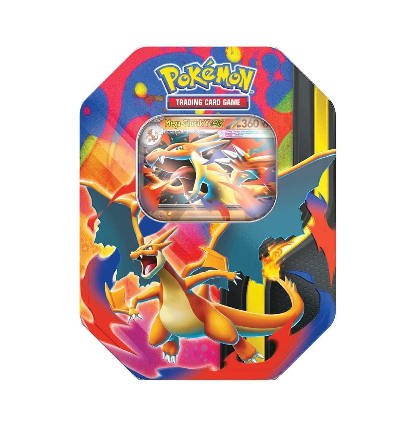 Pokémon: 2026 – Mega-Glurak Y ex – Tin – DE