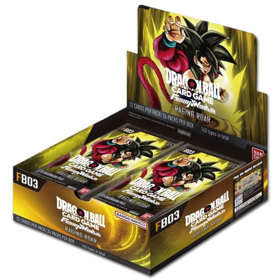 Dragon Ball Super: Fusion World – Raging Roar – Display – FB03 – EN