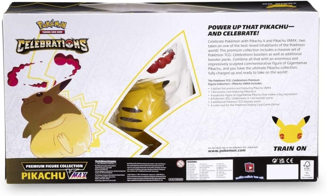 Pokémon: Celebrations VMAX Premium Figure Collection - Pikachu