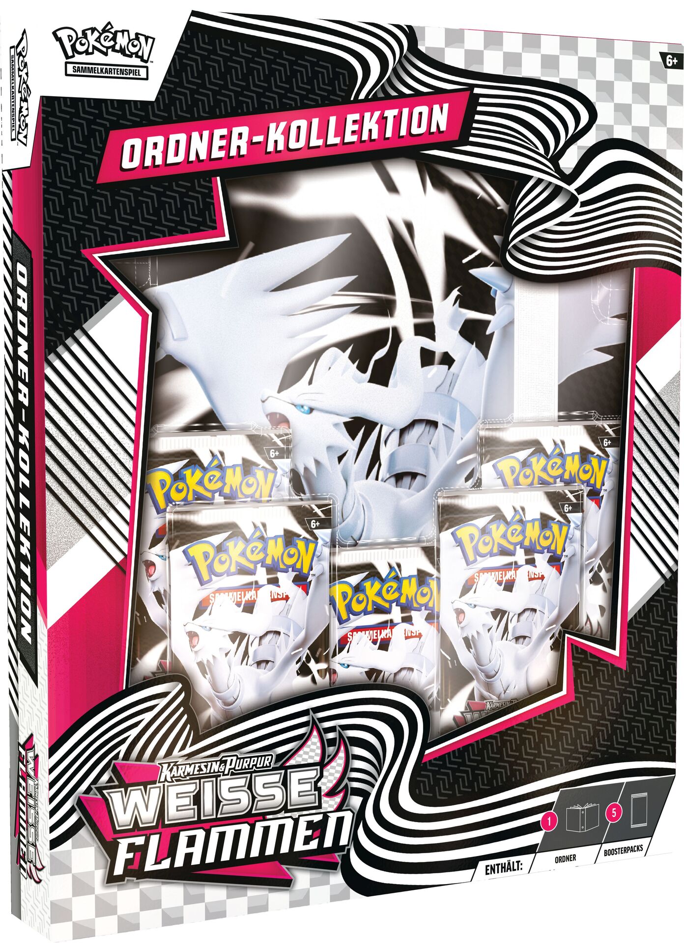Pokémon: Weisse Flammen - Binder Collection - 9-Pocket - DE
