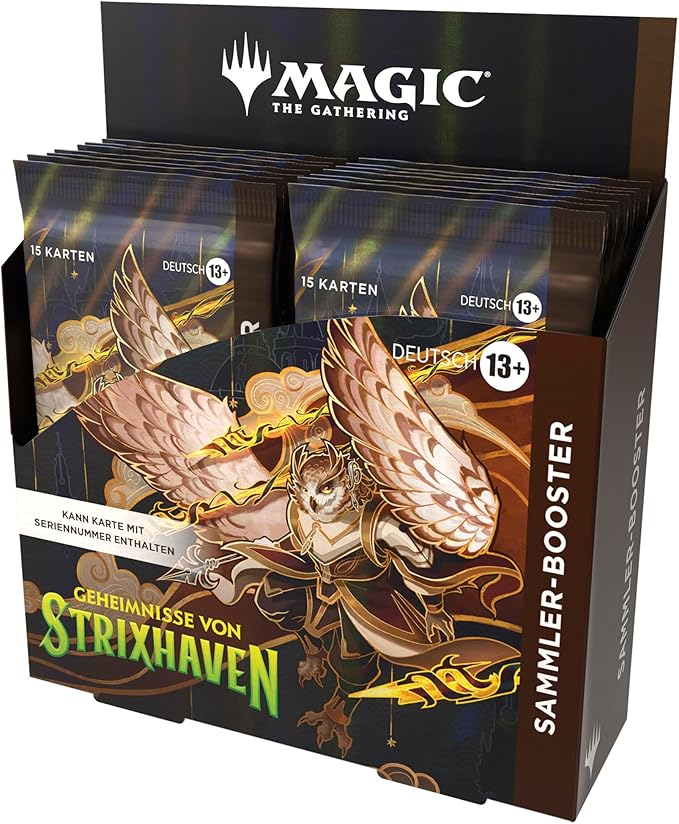 Magic: The Gathering: Geheimnisse von Strixhaven – Sammler-Booster-Display – DE