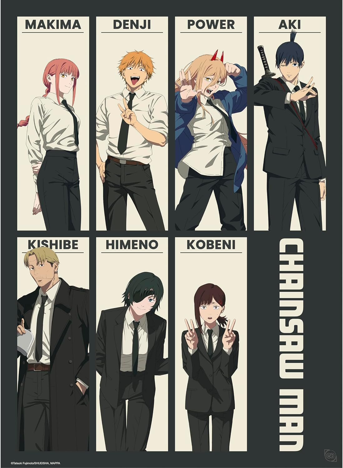 Chainsaw Man: Poster – Devil Hunters – 52 × 38 cm