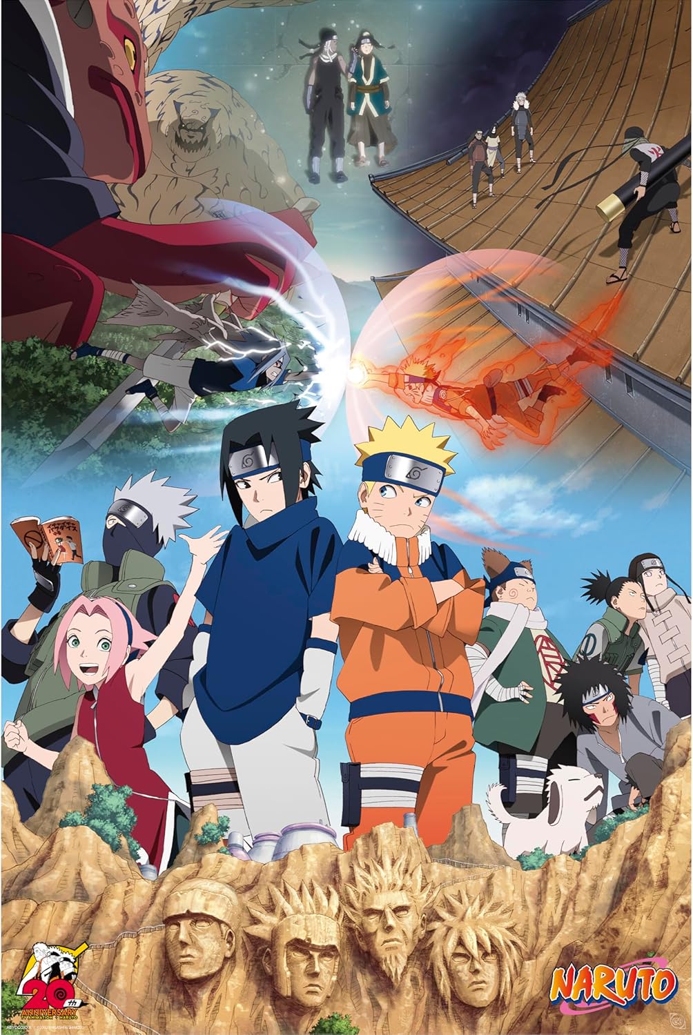 Naruto: Poster – Will of Fire – 91,5 × 61 cm