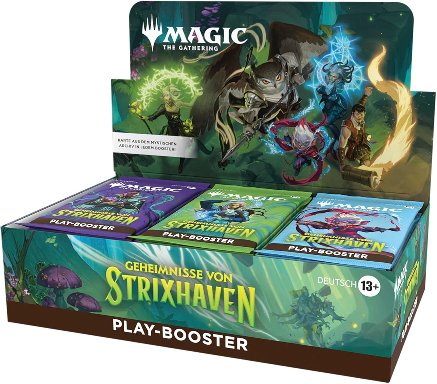 Magic: The Gathering: Geheimnisse von Strixhaven – Play-Booster-Display – DE