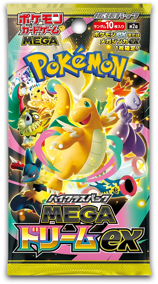 Pokémon: Mega Dream EX – M2A – Booster Packs – JPN