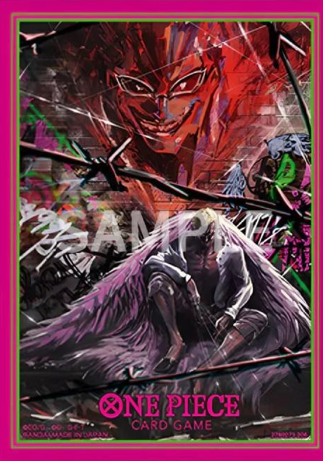 One Piece: Official Sleeves – Bandai TCG + Stores Edition Vol. 4 – Donquixote Doflamingo (70 Stück)