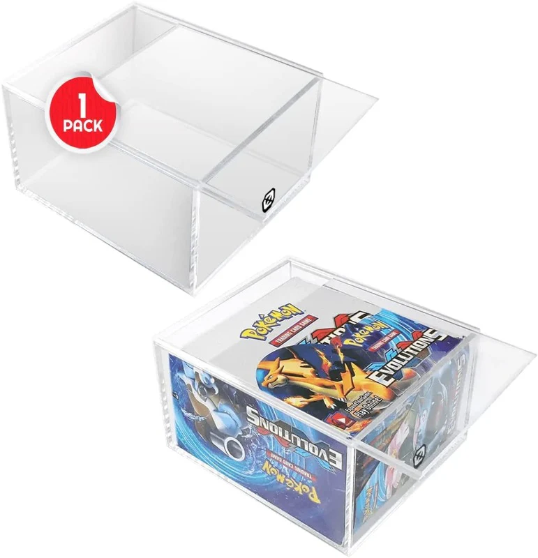 Evoretro: Display Acryl Case – Premium mit Sliding Lid Anti-UV – 4.0 mm