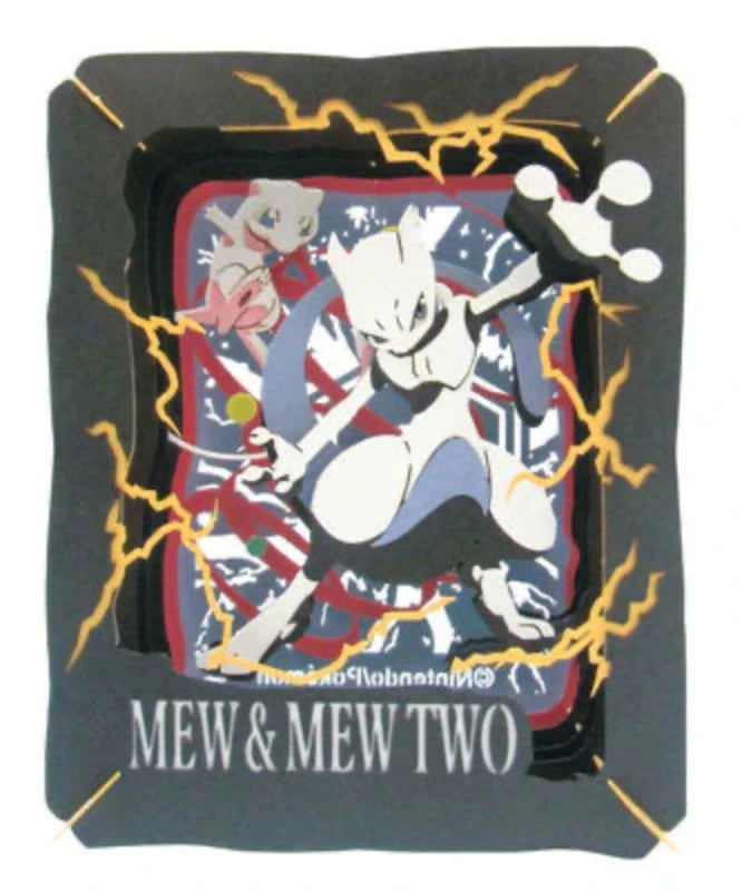 Pokémon: Paper Theater – Mew & Mewtwo – PT-072