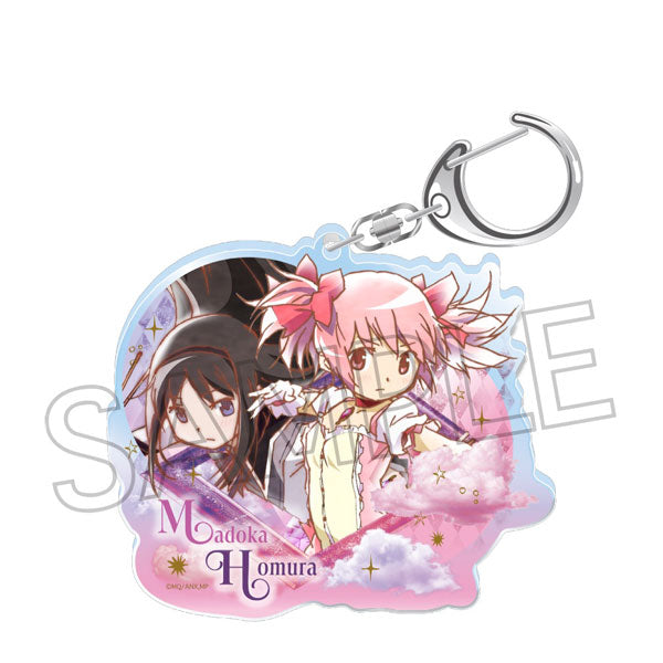 Puella Magi Madoka Magica: Schlüsselanhänger – Madoka Kaname & Homura Akemi