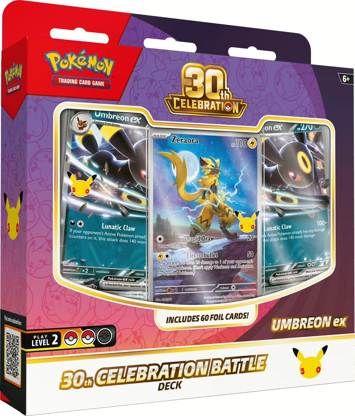 30th Anniversary - Umbreon ex Battle Deck