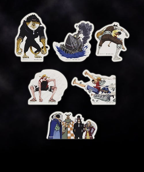 One Piece: Ichiban Kuji – The Greatest Battle: To the Great Route – Clear File & Sticker Bundle