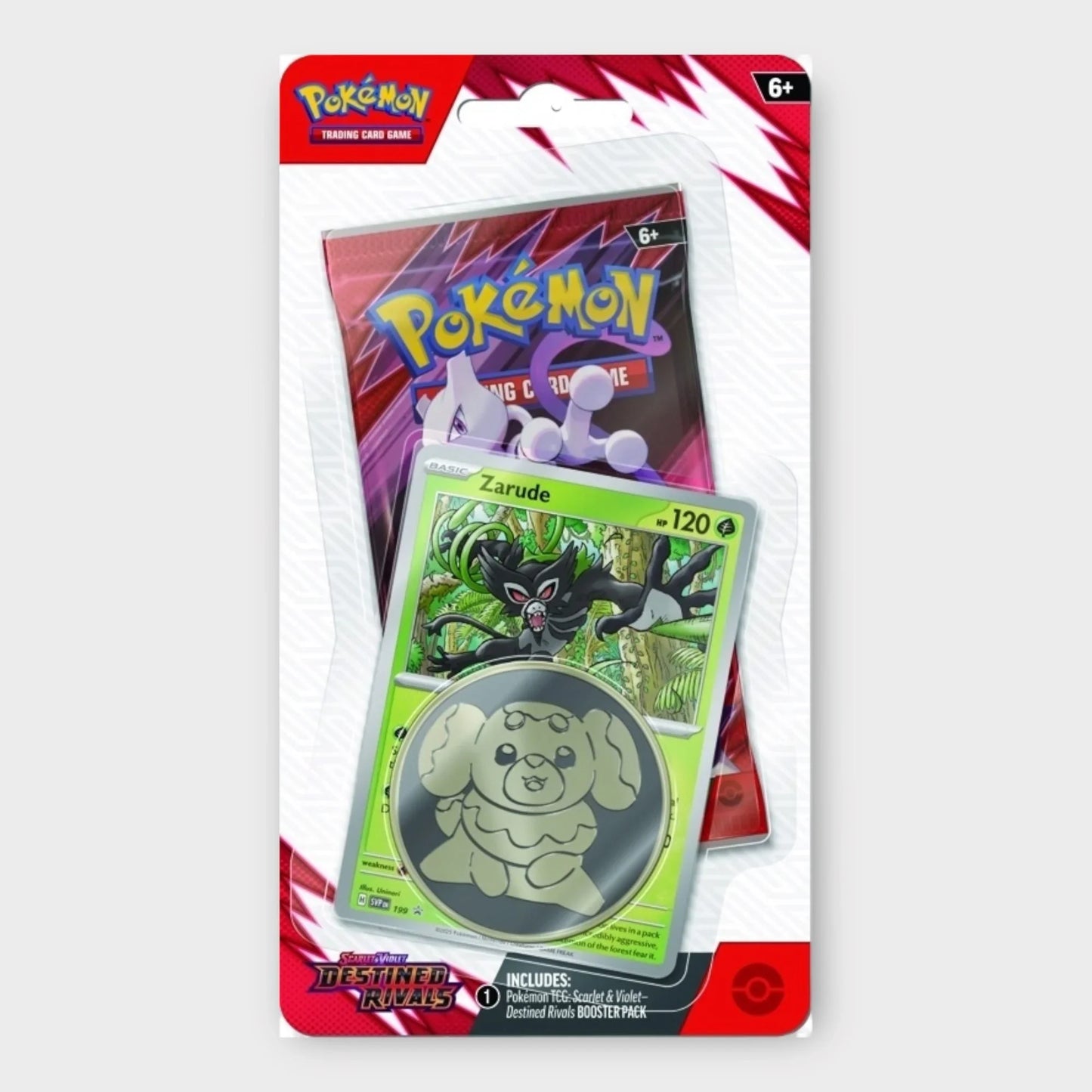 Pokémon: Destined Rivals – Checklane Blister– EN