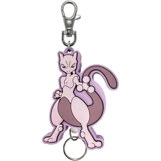 Pokémon: Schlüsselanhänger – Mewtu – Rubber Reel