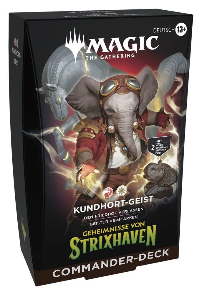 Magic: The Gathering: Geheimnisse von Strixhaven – Kundhort Geist – Commander Deck – DE