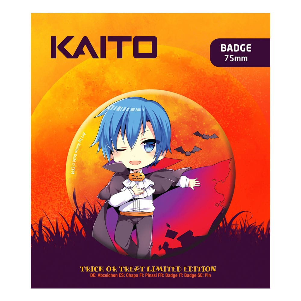 Hatsune Miku: Ansteck-Button Halloween - Limited Edition - Kaito