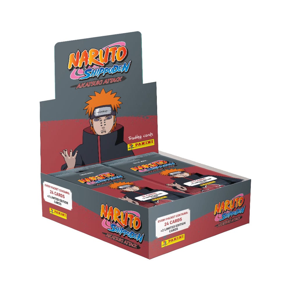 Naruto Shippuden: Akatsuki Attack - Trading Cards - Fat Packs - Display (10) - EN