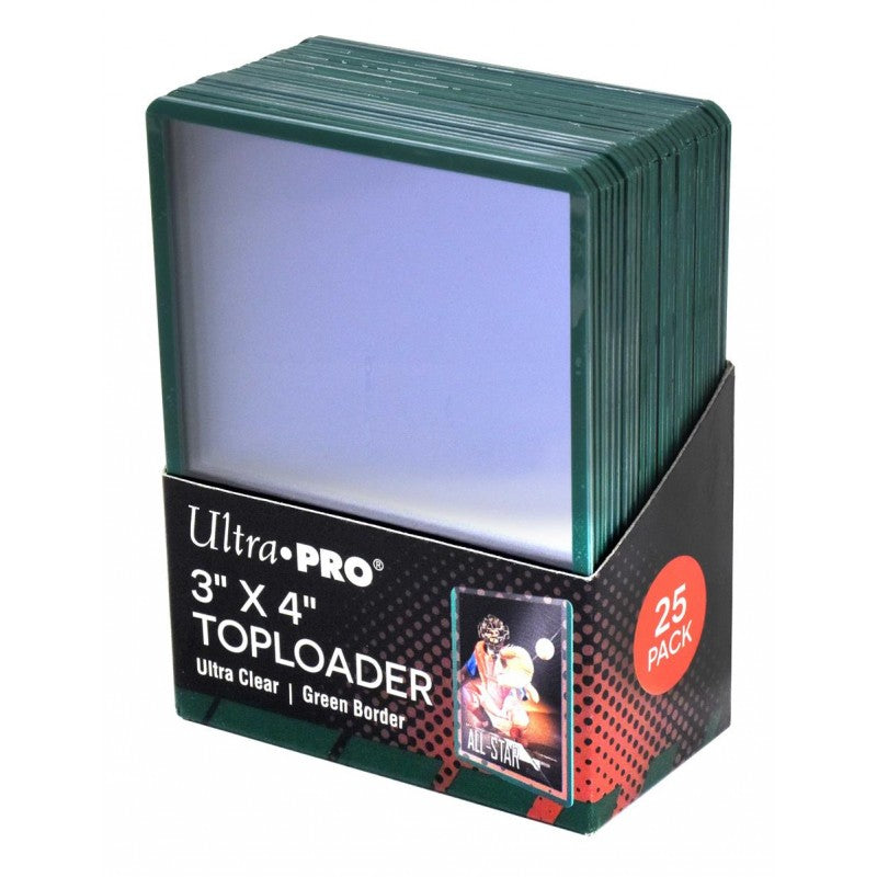 Ultra Pro Toploader: 25Stk. - Green
