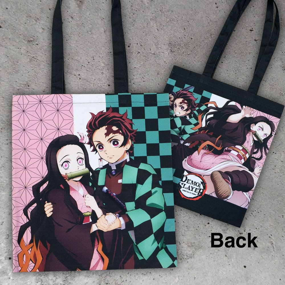 Demon Slayer: Kimetsu no Yaiba - Tragetasche - Tanjiro & Nezuko