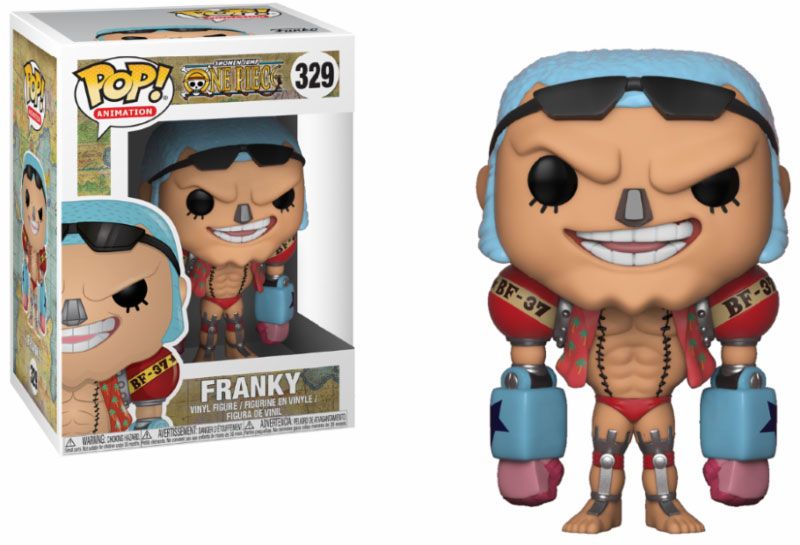 One Piece: Pop! Animation Vinyl Figur – Franky – 9 cm