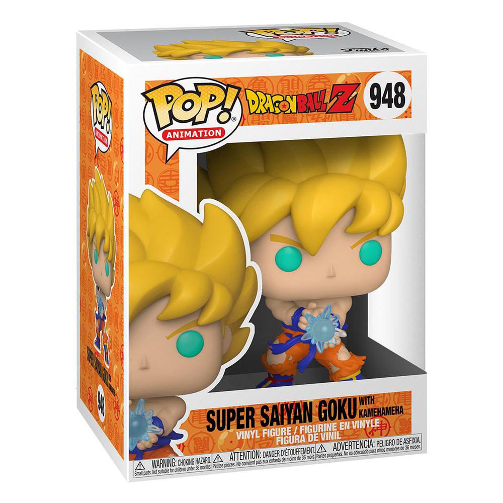 Dragon Ball Z: POP! Figur Super Saiyan Goku - Kamehameha Wave - 9cm