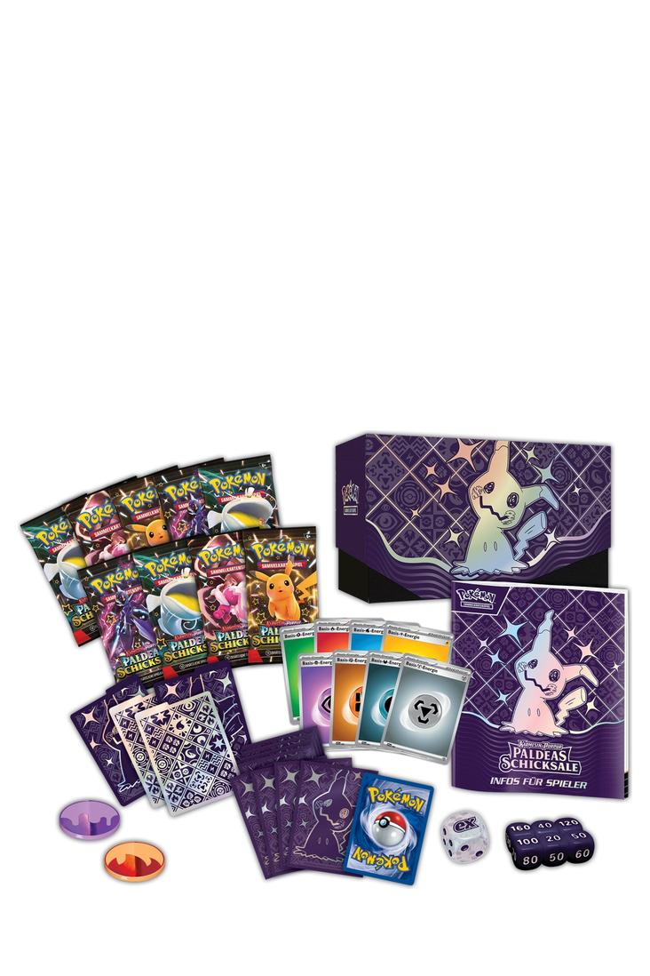 Pokémon Karmesin & Purpur: Paldeas Schicksale Top-Trainer-Box -DE-