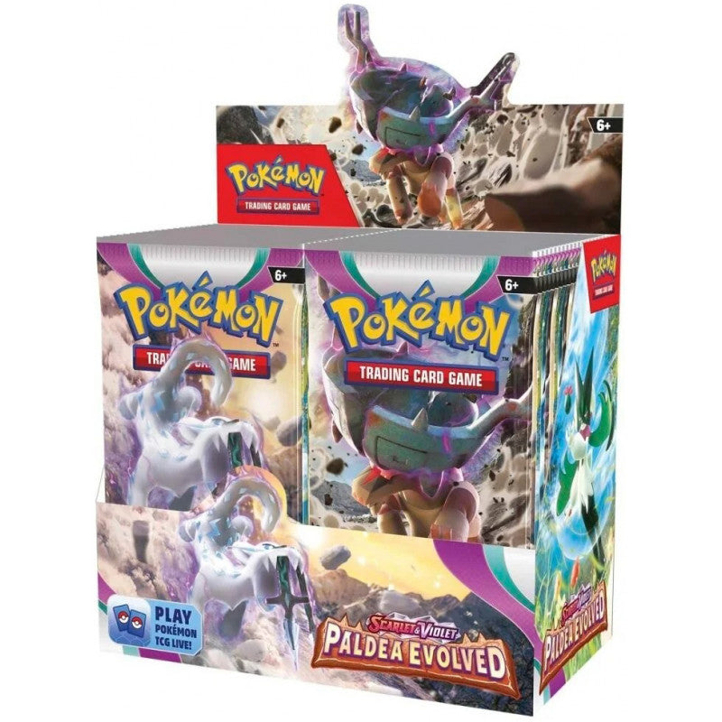 Pokémon: Entwicklung in Paldea - Display - EN