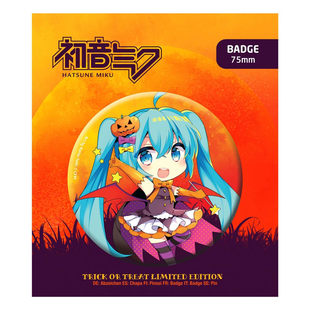 Hatsune Miku: Ansteck-Button Halloween - Limited Edition - Hatsune Miku