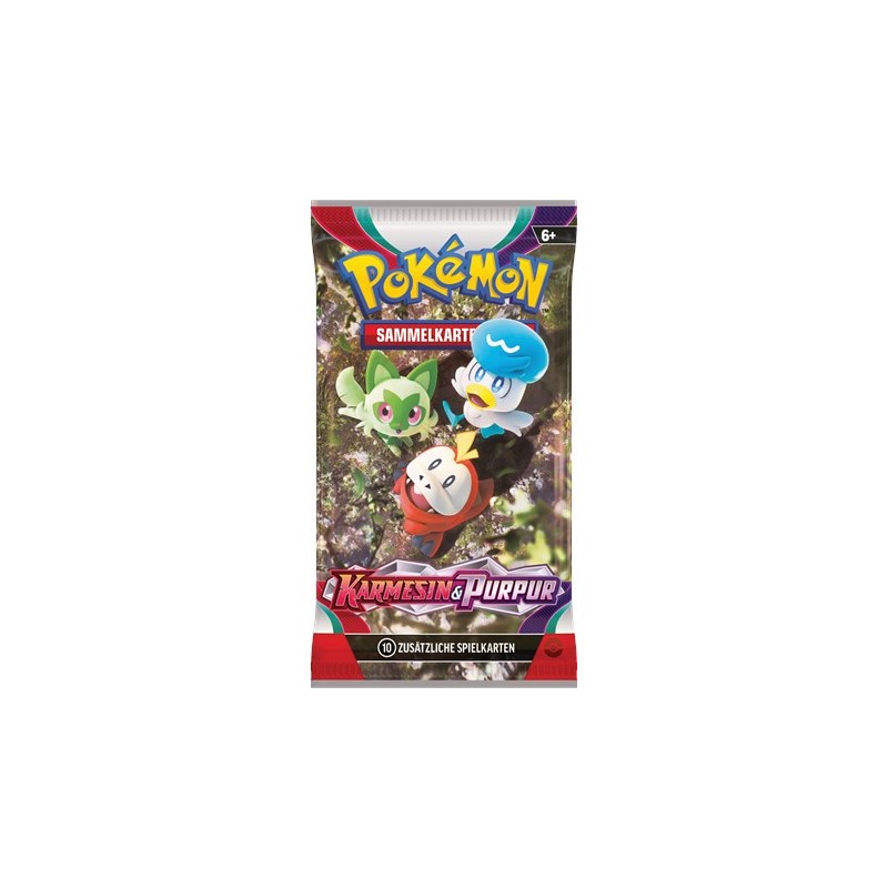Pokémon: Karmesin & Purpur - Display - EN