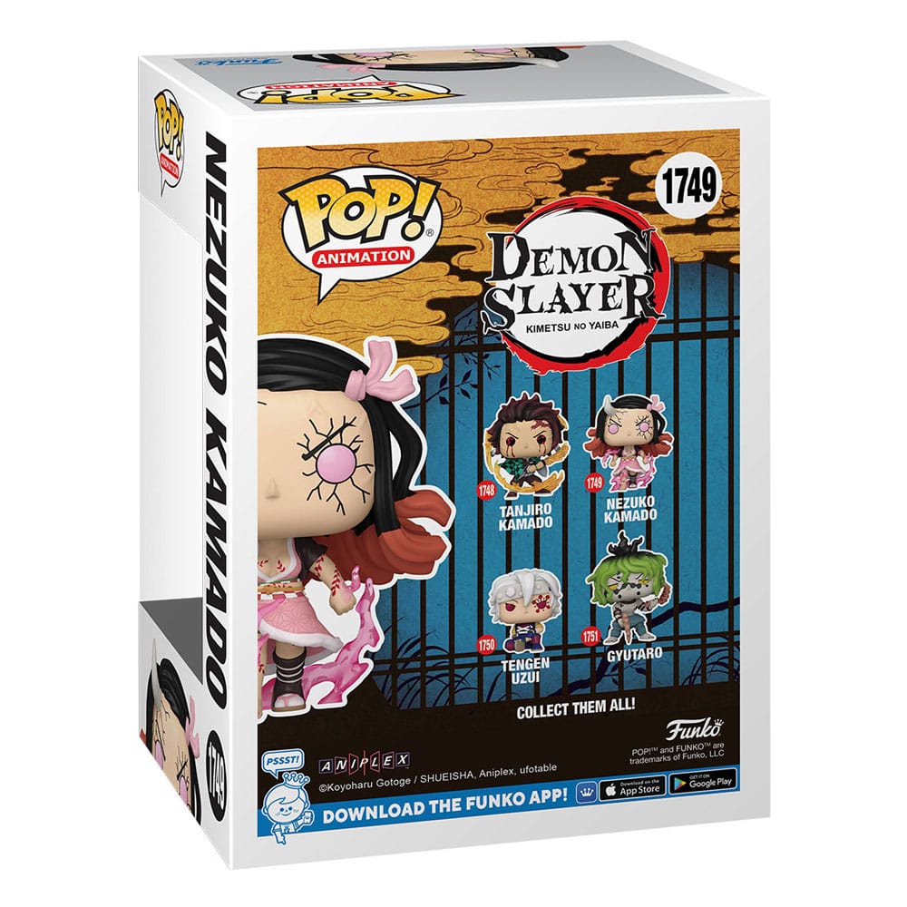 Demon Slayer POP!: Animation Vinyl Figuren - Nezuko (Demon Form) - 9cm