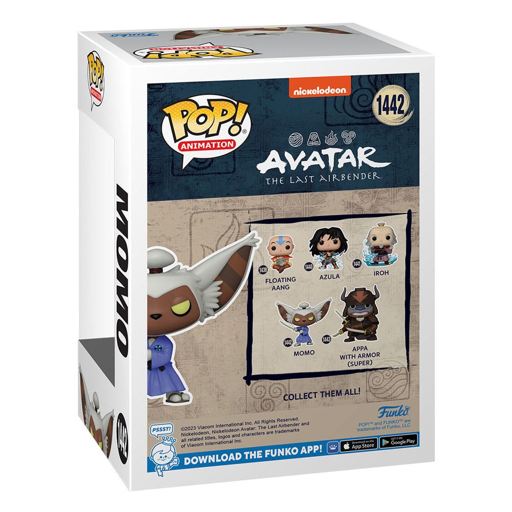Avatar Der Herr der Element: POP! Animation Vinyl Figur - Momo - 9cm