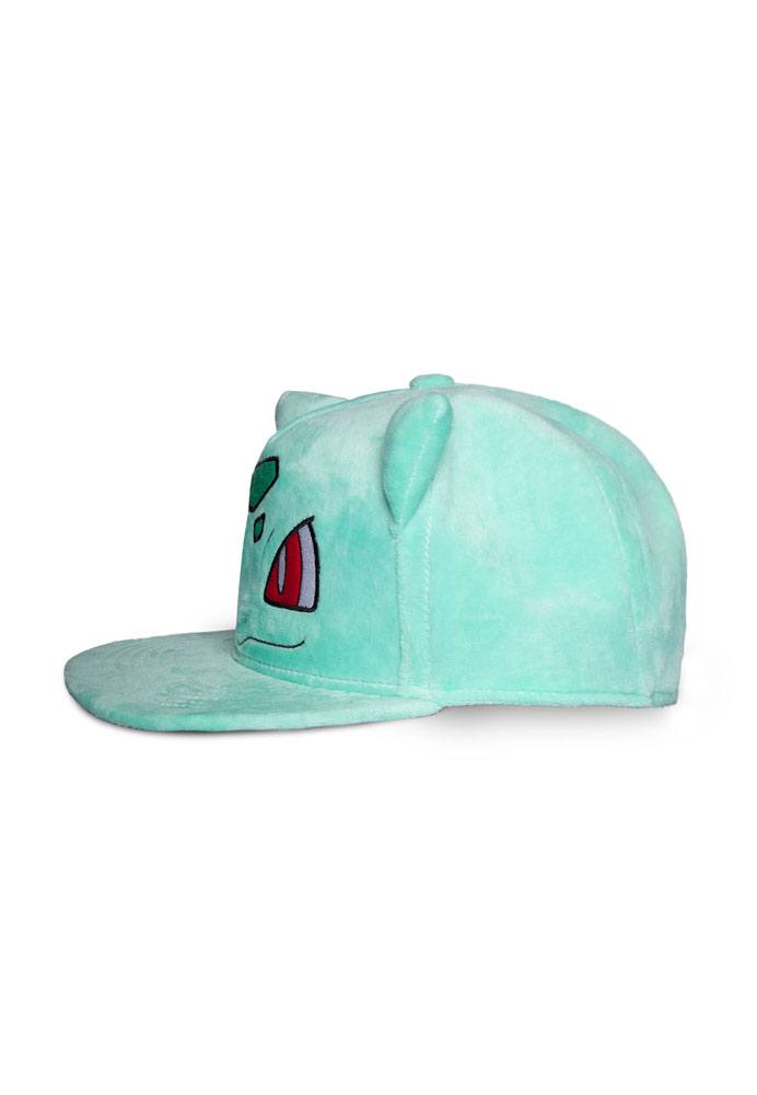 Pokémon: Plüsch Snapback Cap - Bulbasaur