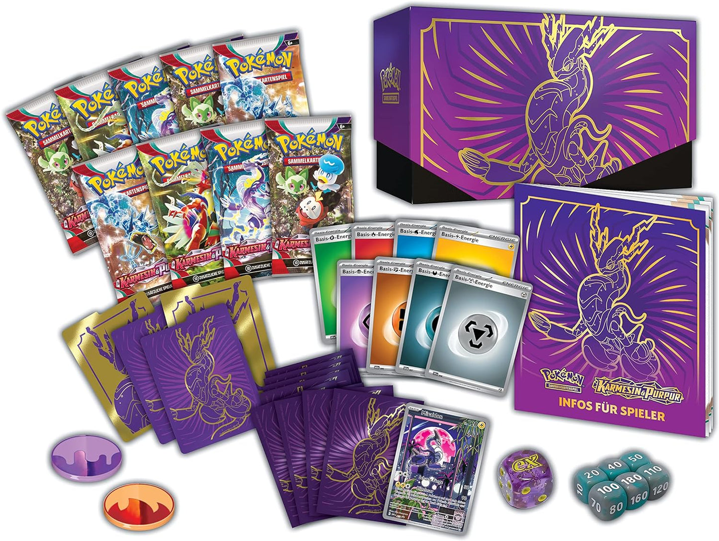Pokémon: Karmesin & Purpur - Elite Trainer Box - DE