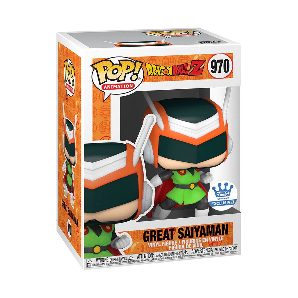 Dragon Ball Z POP! - Animation Vinyl Figur Great Saiyaman Exclusive 9 cm