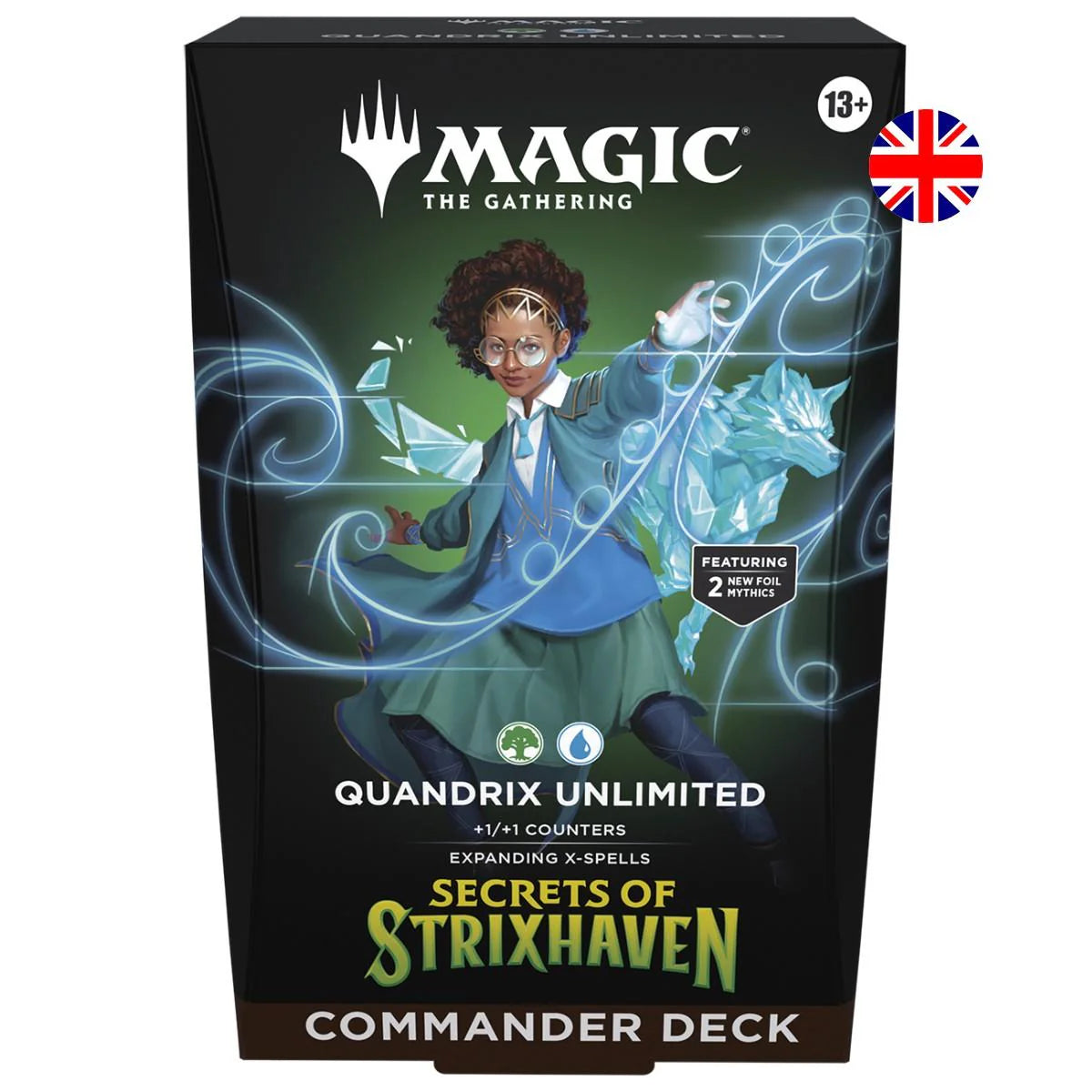 Magic: The Gathering: Secrets of Strixhaven – Quandrix Unlimited – Commander Deck – EN