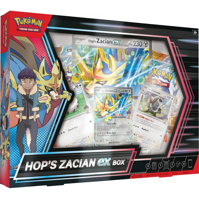 Pokémon: Hops Zacian ex-Box - EN