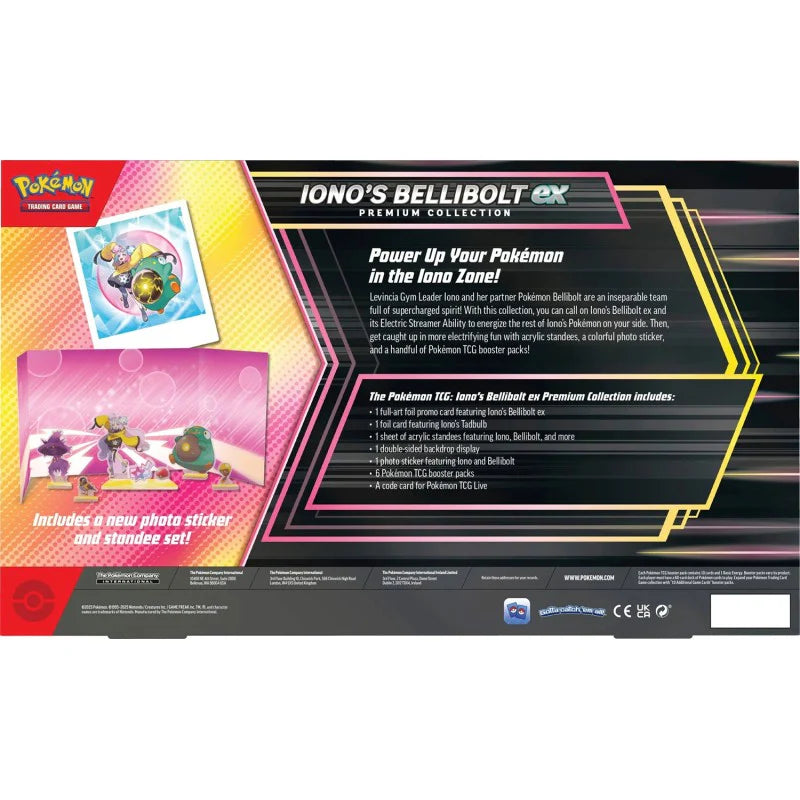 Pokémon: Iono’s Bellibolt ex – Premium Kollektion – EN
