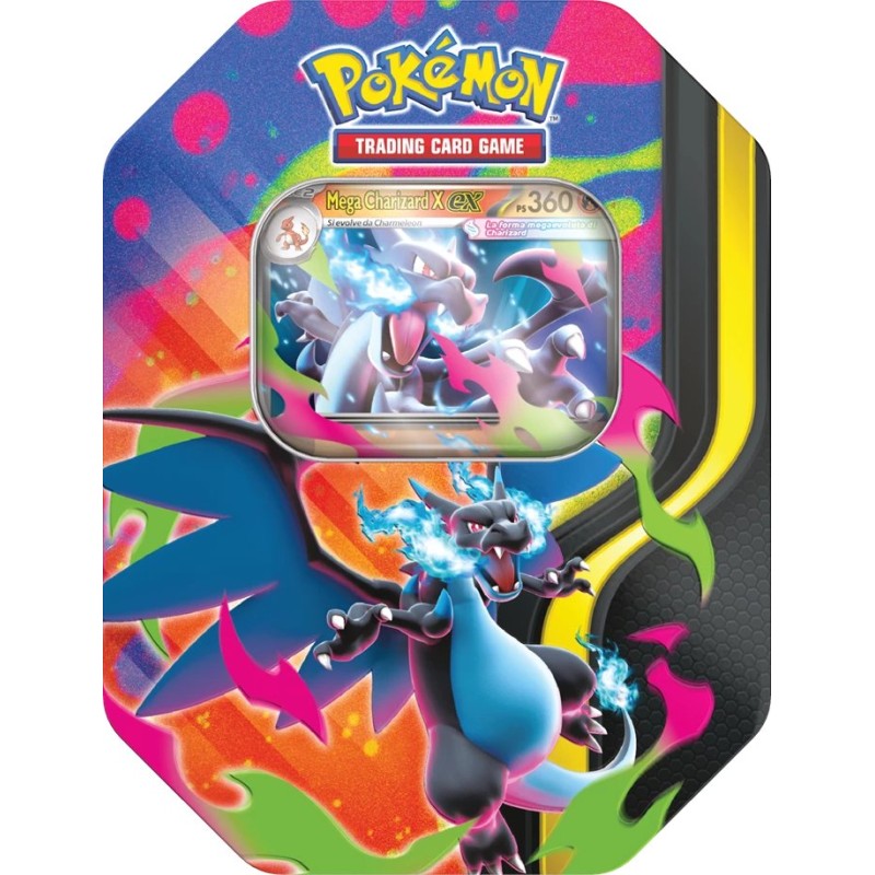 Pokémon: 2026 – Mega-Charizard X ex – Tin – EN