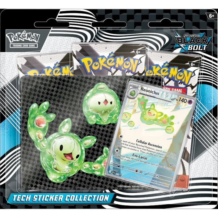 Pokémon: Black Bolt – Tech Sticker Collection – EN