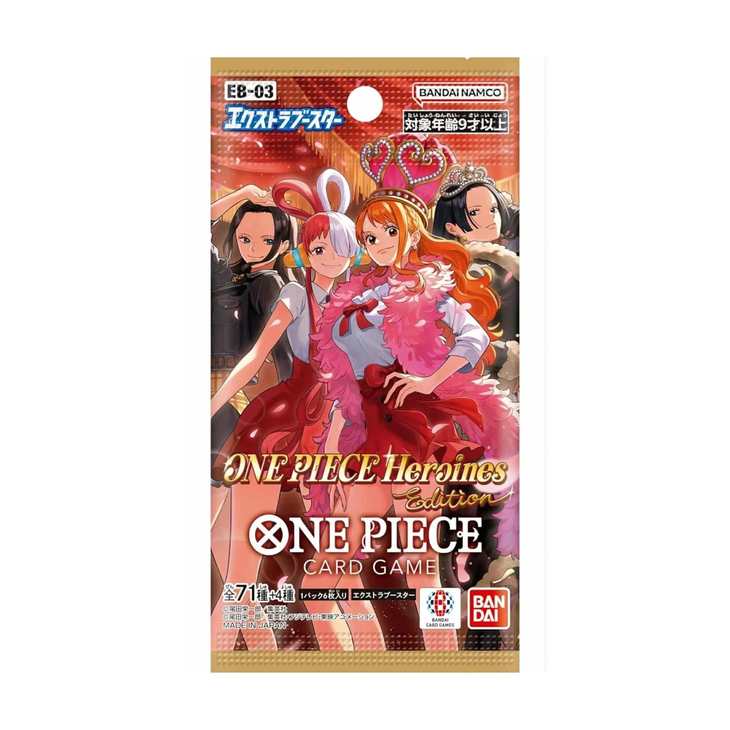 One Piece: Heroines Edition – EB-03 – Extra Booster – JPN