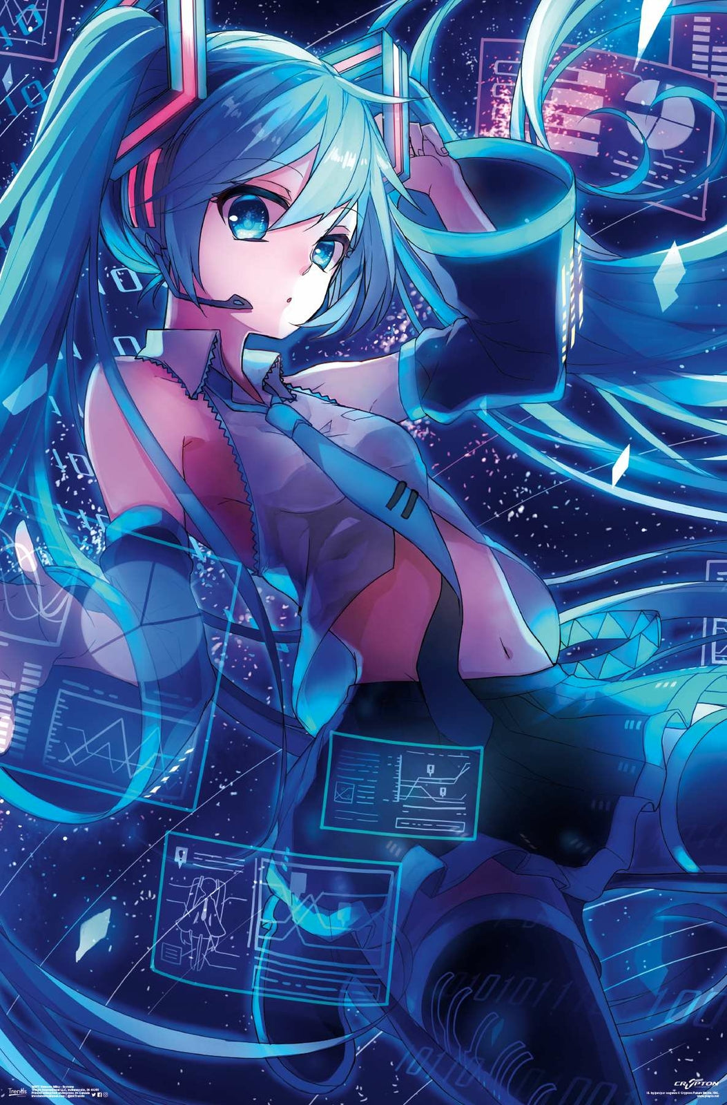 Hatsune Miku: Poster – 91,5 × 61 cm