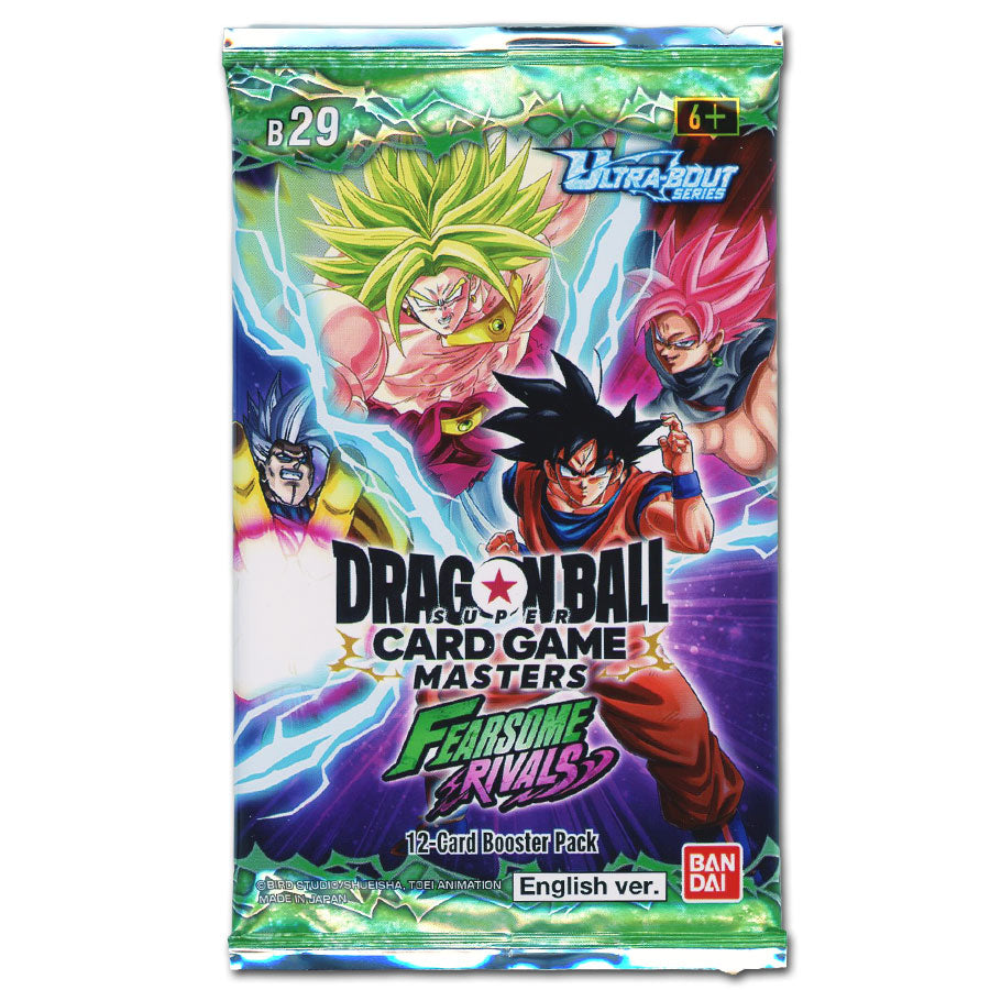 Dragon Ball Super: Fearsome Rivals – B29 – Booster – EN
