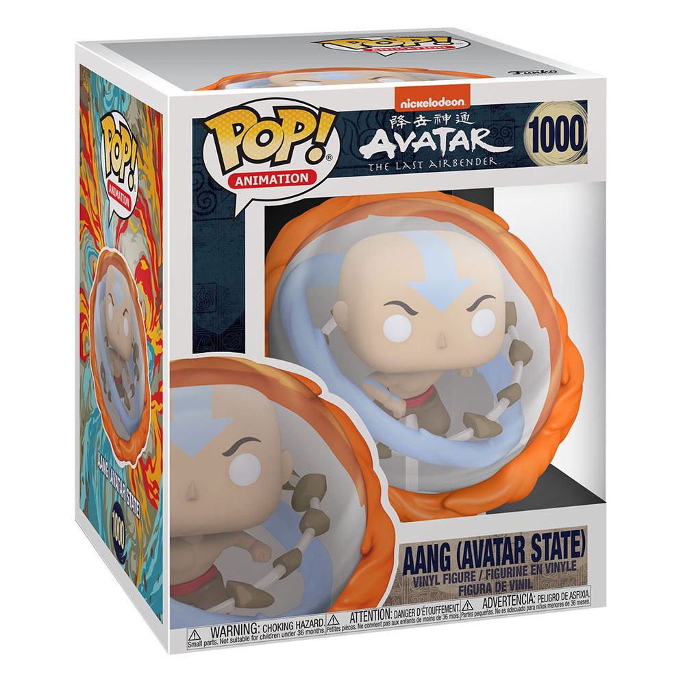 Avatar: Der Herr der Elemente – Figur – Aang (All Elements) – Oversized POP! – 15 cm